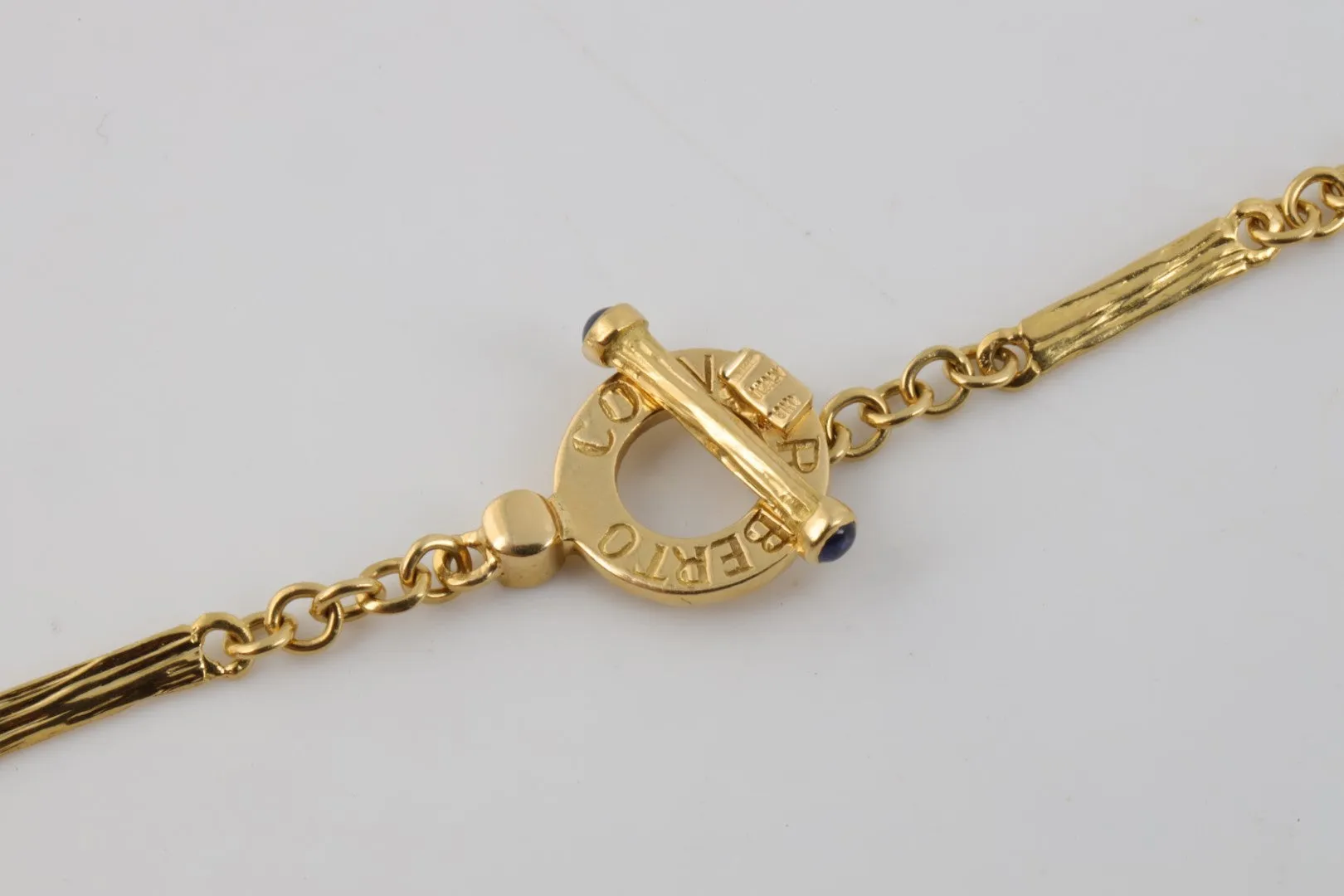 18" Roberto Coin 18k Yellow Gold Station Necklace (12.45g.)