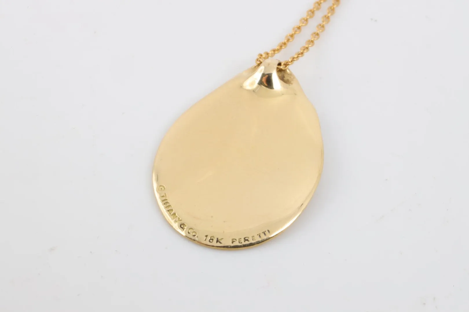 28.5" Tiffany & Co. 18k Yellow Gold Elsa Peretti Necklace (8.51g.)