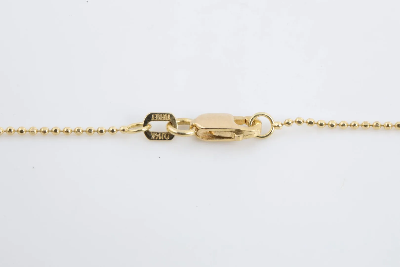 28" 14k Yellow Gold Station Necklace (2.66g.)