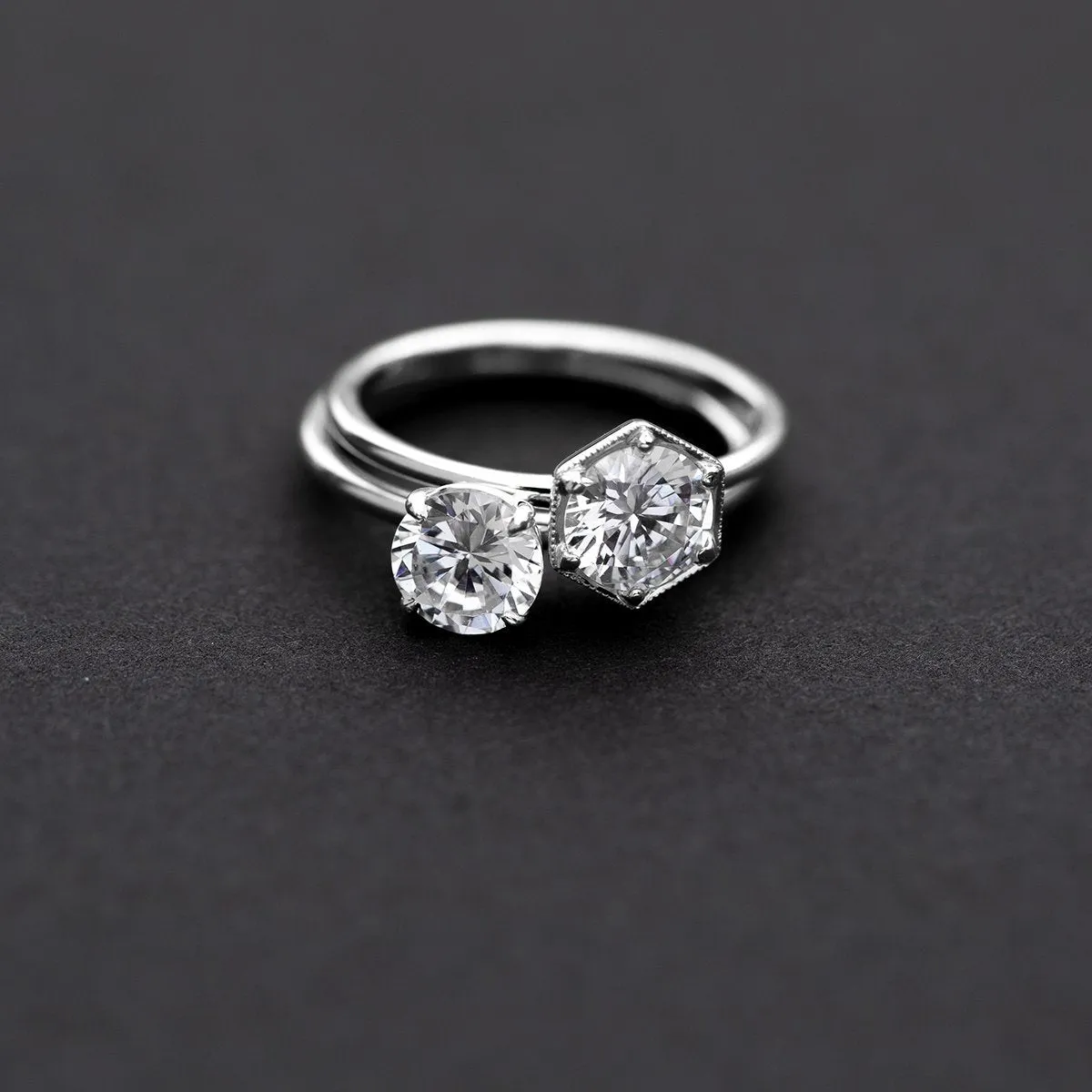 4-Prong Solitaire Engagement Ring Mount