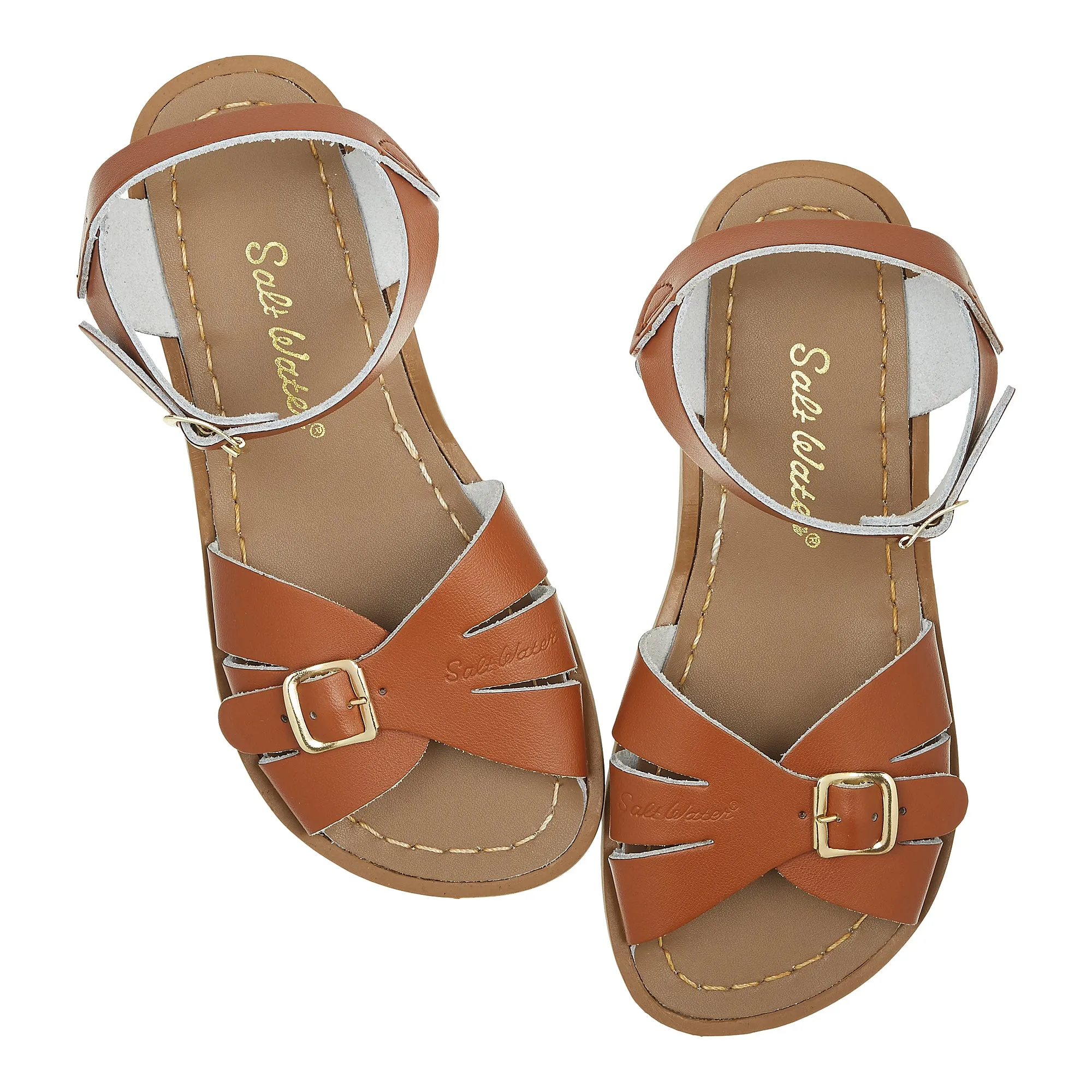 (905) Salt-Water Sandal Classic - TAN (adult)