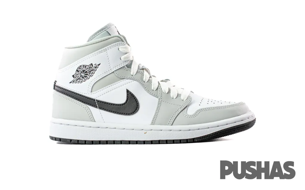 Air Jordan 1 Mid 'Light Smoke Grey' Women's