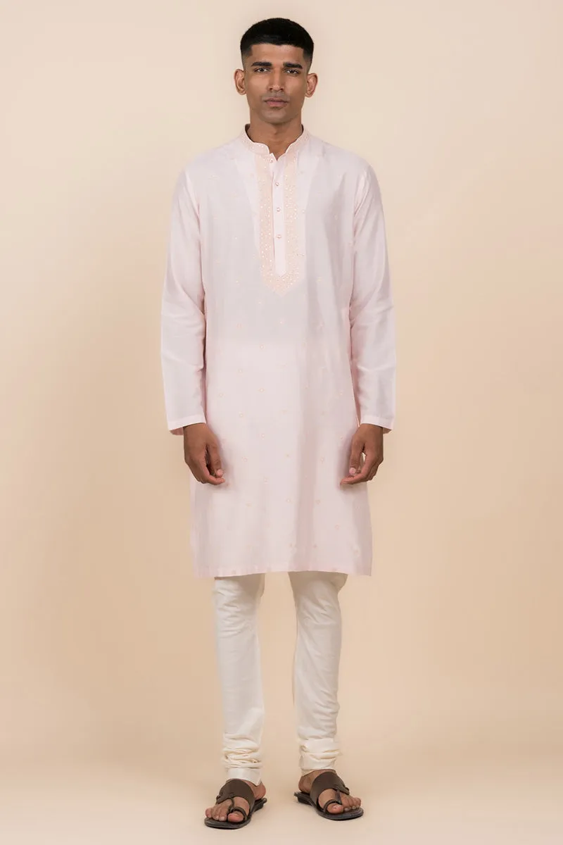 All over Butta Embroidered Kurta set