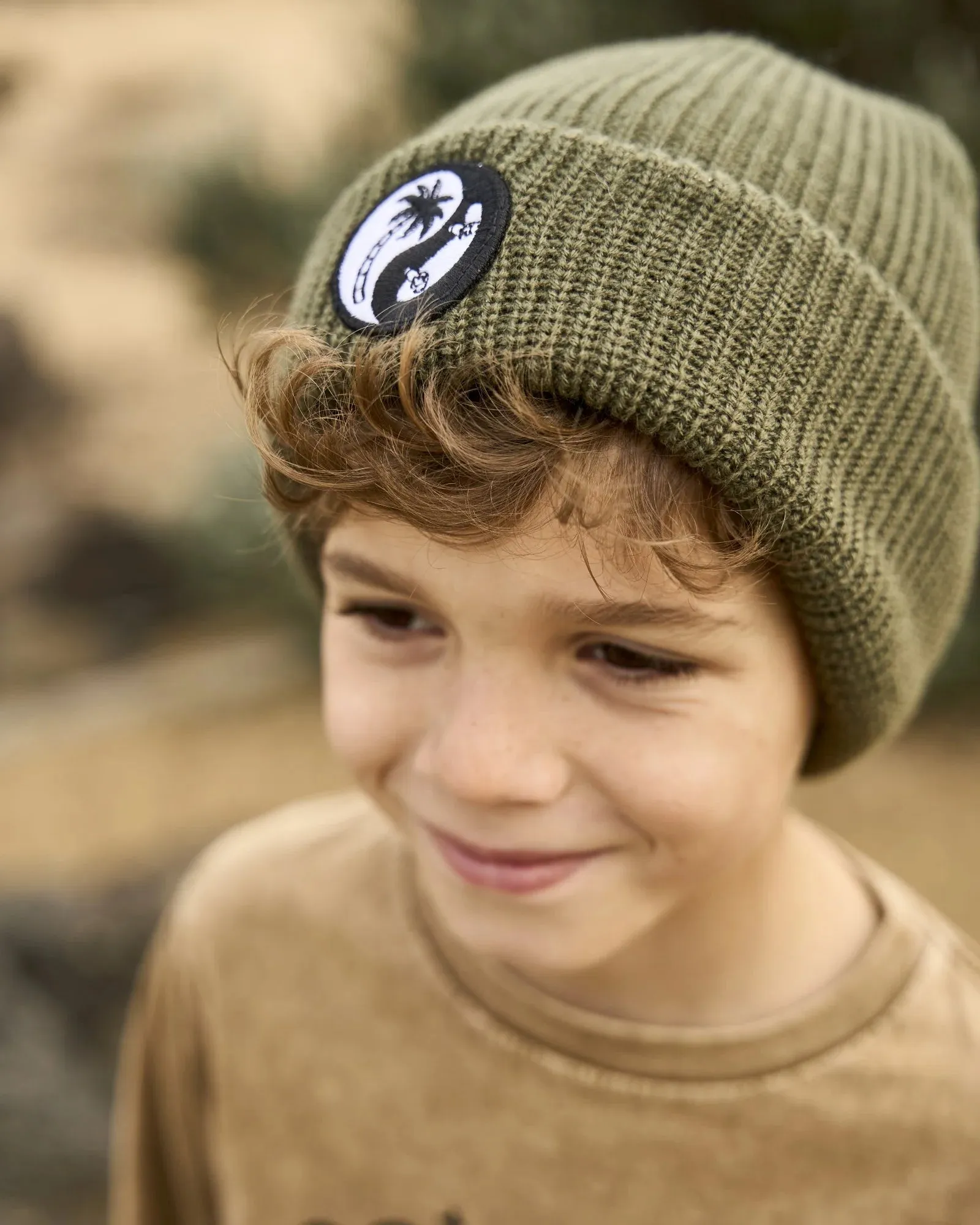 Alphabet Soup | Ramble Beanie Olive