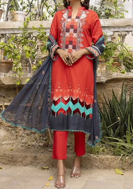 Alzohaib Rung Pakistani Embroidered Lawn