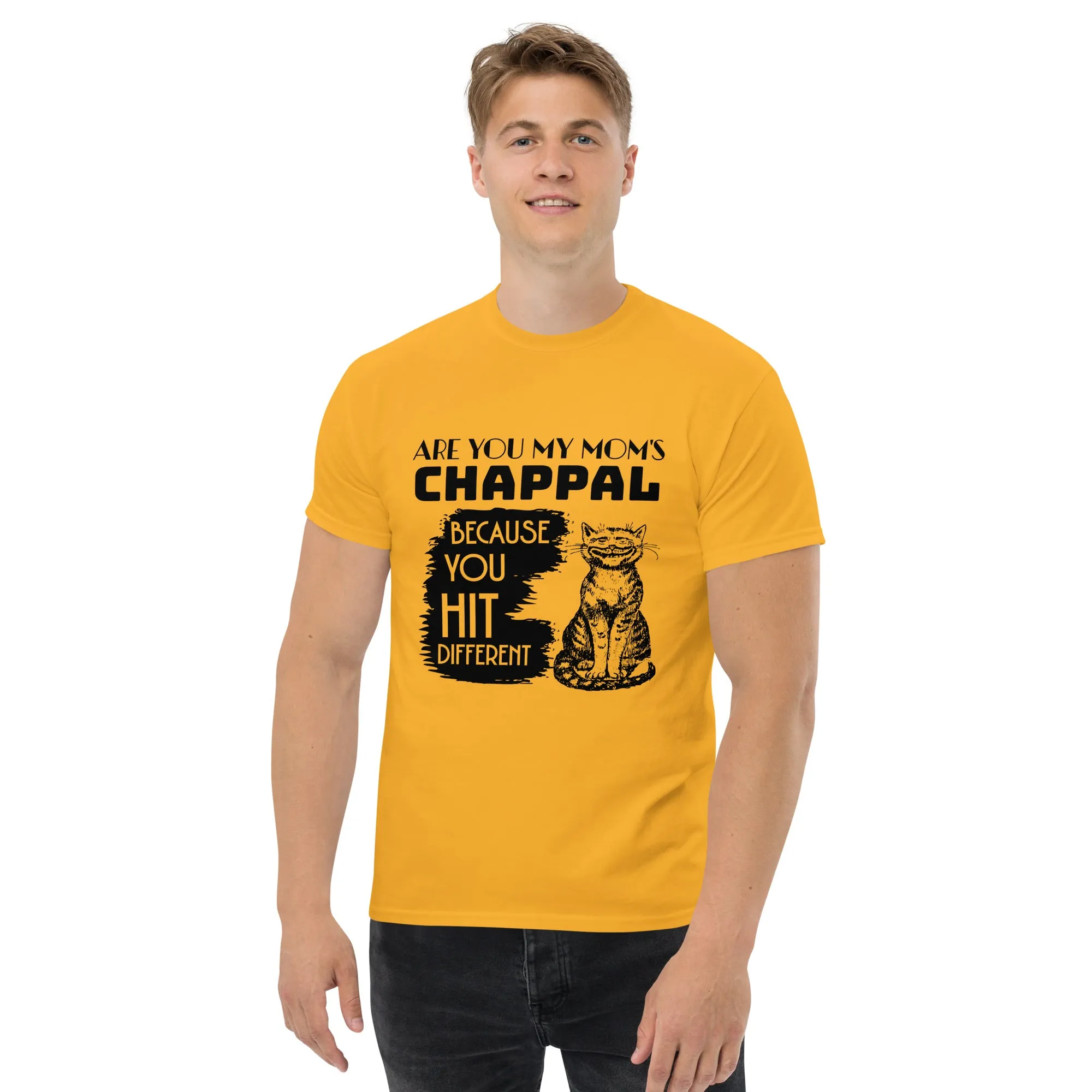 Are you my mom's chappal Men's classic tee