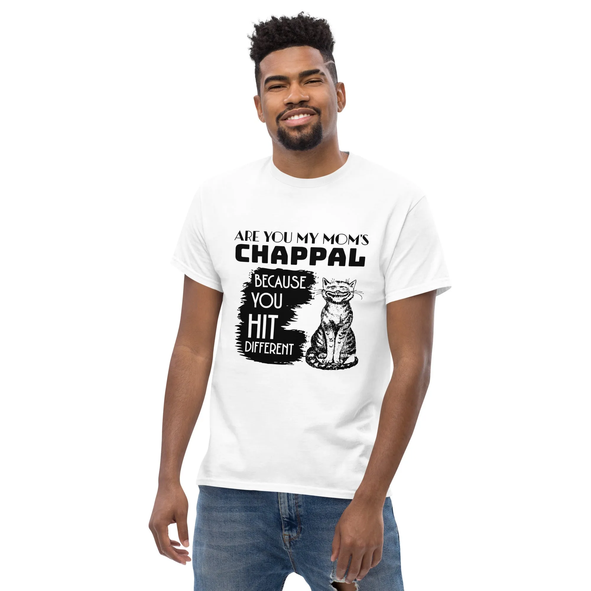 Are you my mom's chappal Men's classic tee