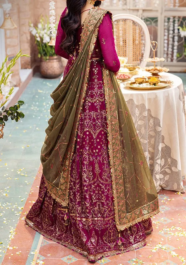 Asim Jofa Jaan-e-jahan Pakistani Chiffon Anarkali