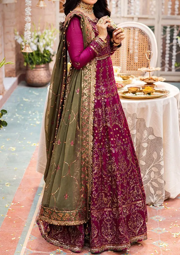 Asim Jofa Jaan-e-jahan Pakistani Chiffon Anarkali