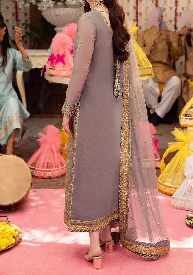 Asim Jofa Jag Mag Pakistani Chiffon Dress