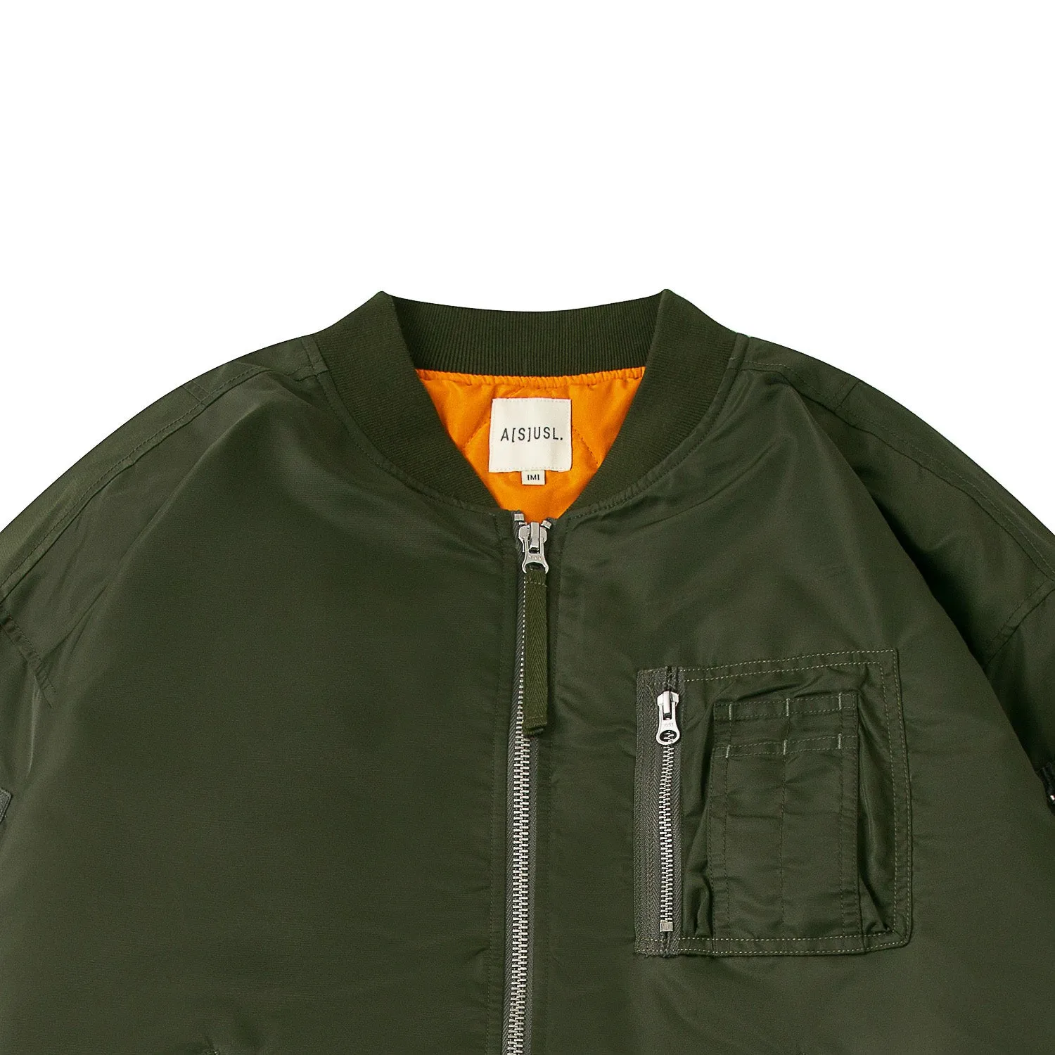 A[S]USL MULTI POCKET MILITARY JACKET-OLIVE