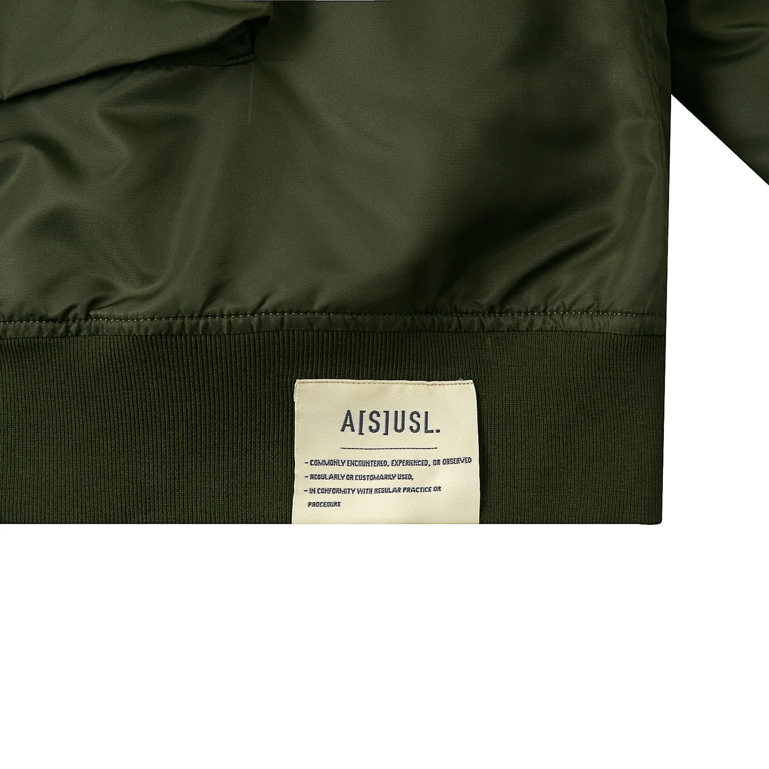 A[S]USL MULTI POCKET MILITARY JACKET-OLIVE