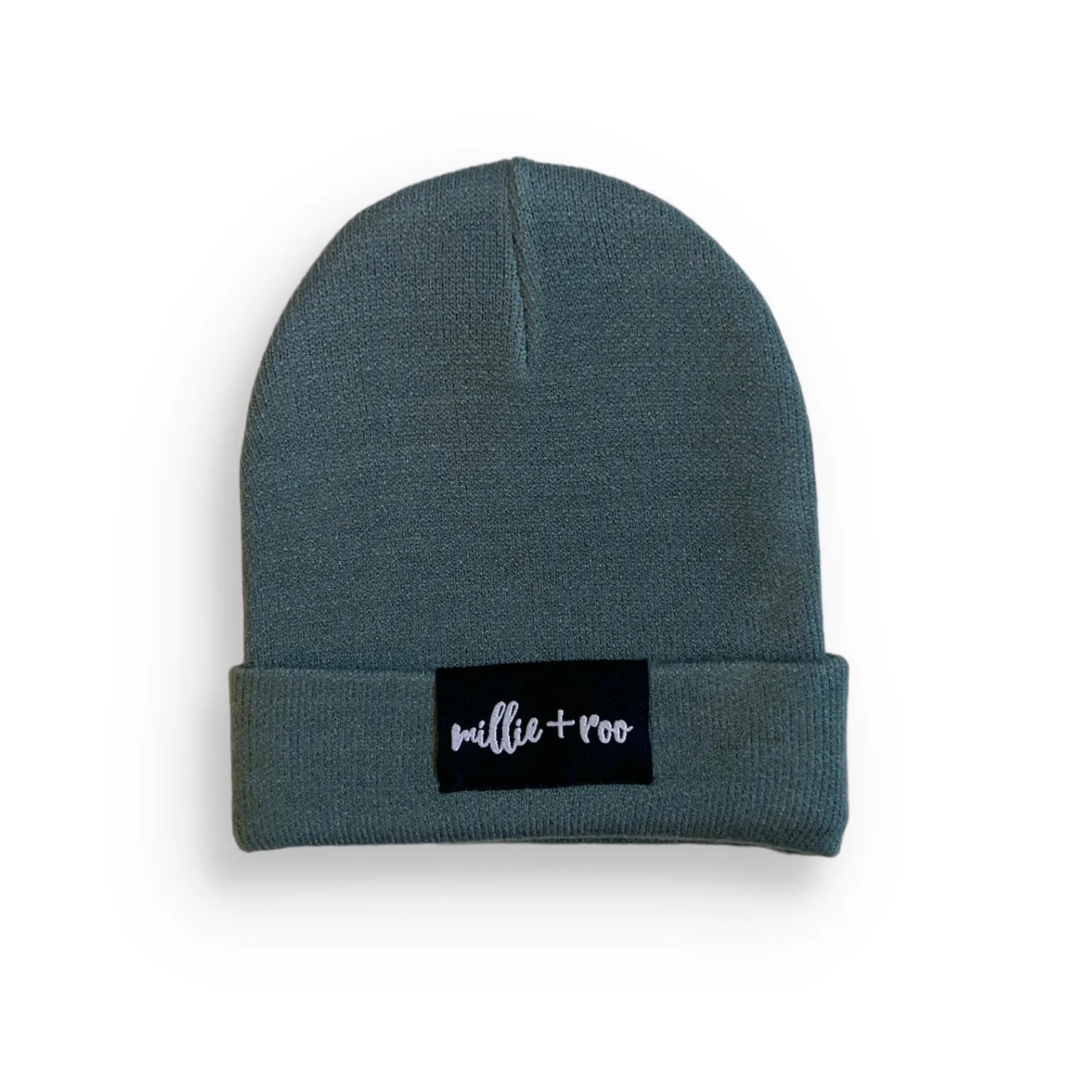 BAMBOO CUFF BEANIE- Slate