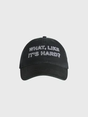 BARRY'S BLACK ELLE DAD HAT