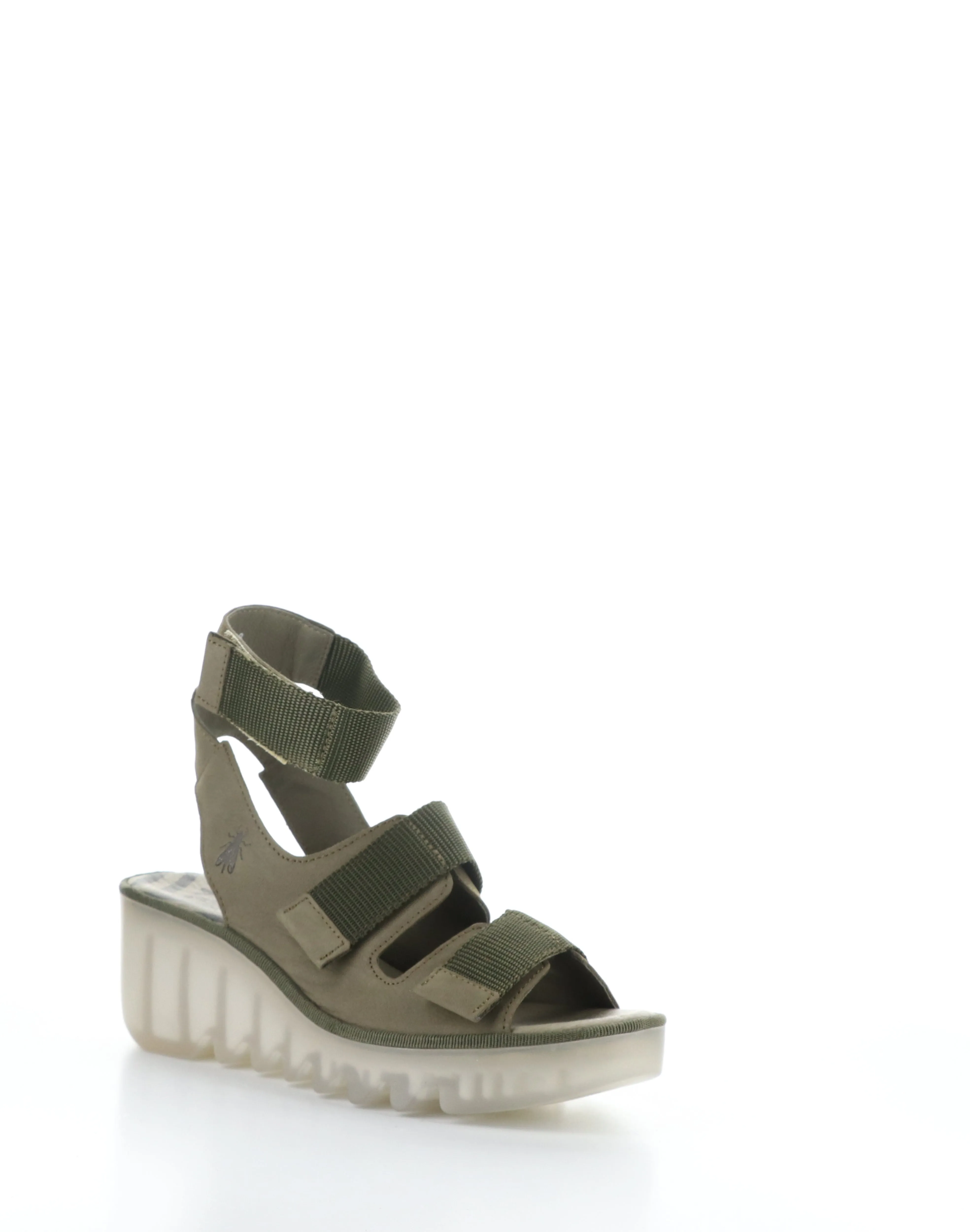 BECH474FLY Green Velcro Sandals