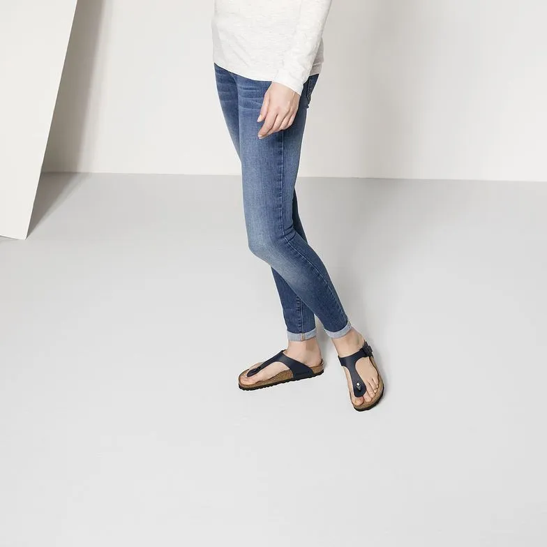 Birkenstock Gizeh Birko-Flor Blue Sandals