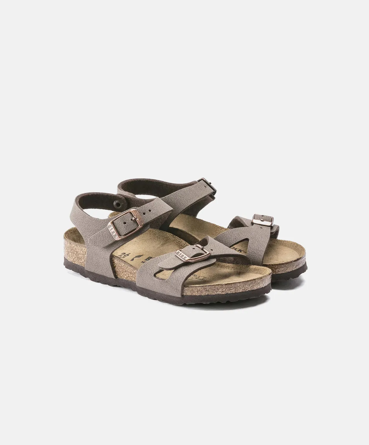 Birkenstock Kids Rio BirkiBuc Mocca Sandals