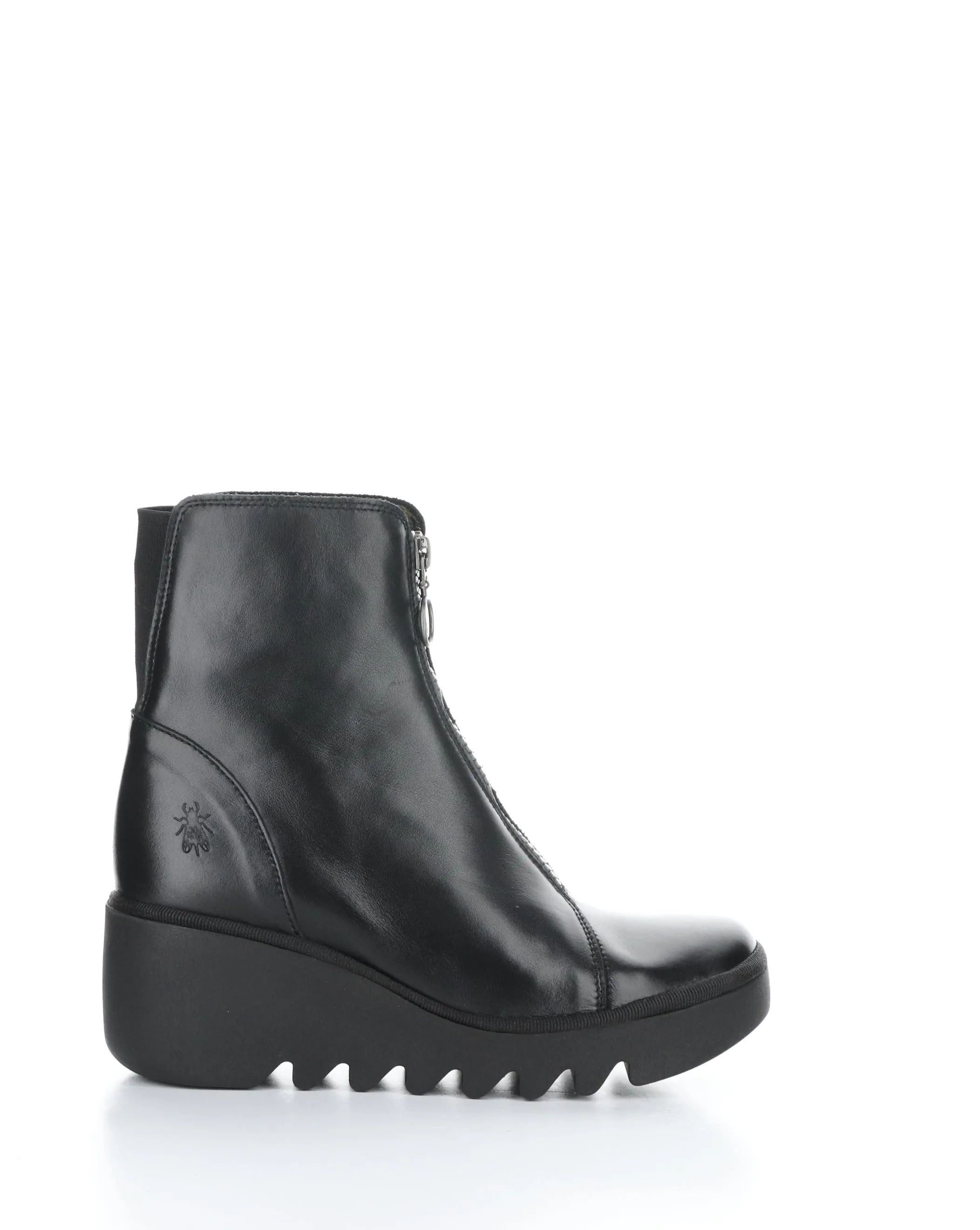 BOCE457FLY 000 BLACK Round Toe Boots