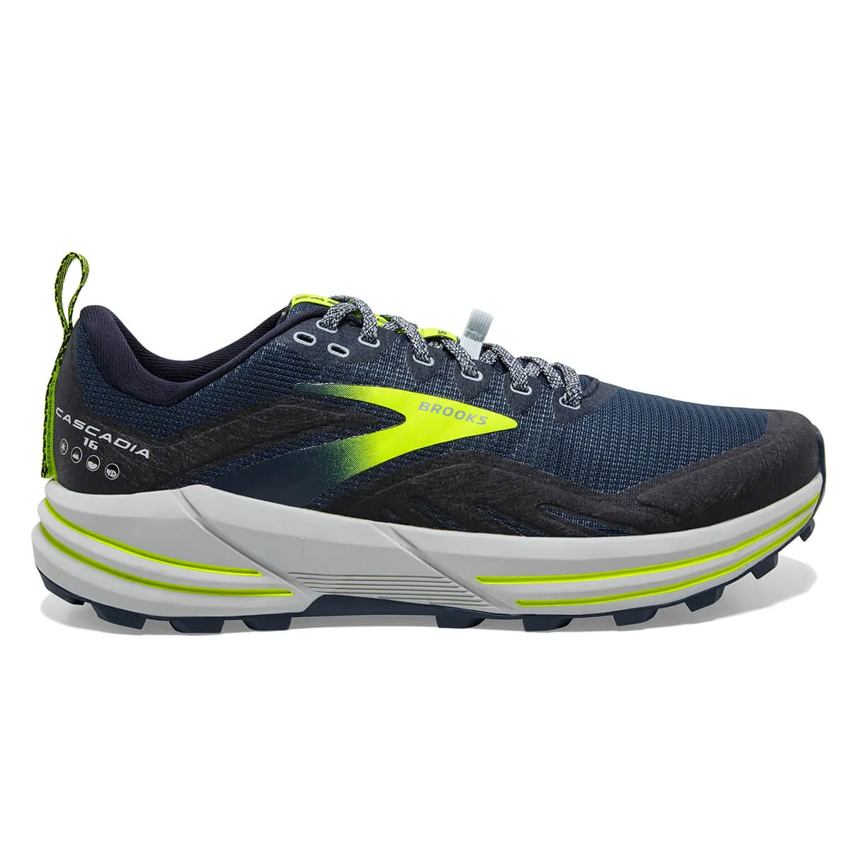 Brooks Cascadia 16 Mens | Titan/peacoat/nightlife