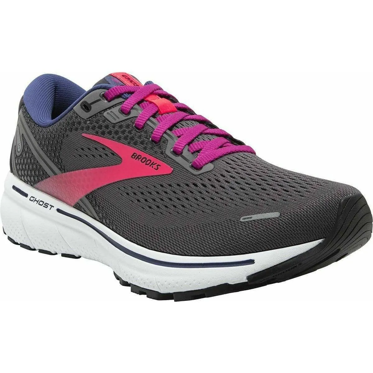 Brooks Ghost 14 Womens Running Shoes - Grey