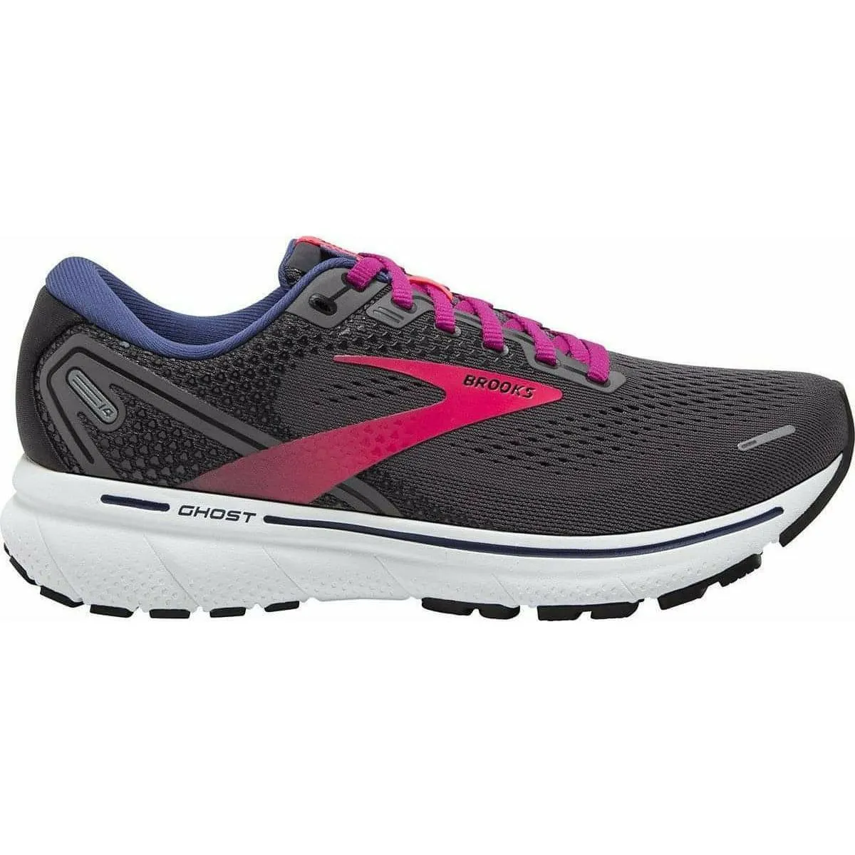 Brooks Ghost 14 Womens Running Shoes - Grey