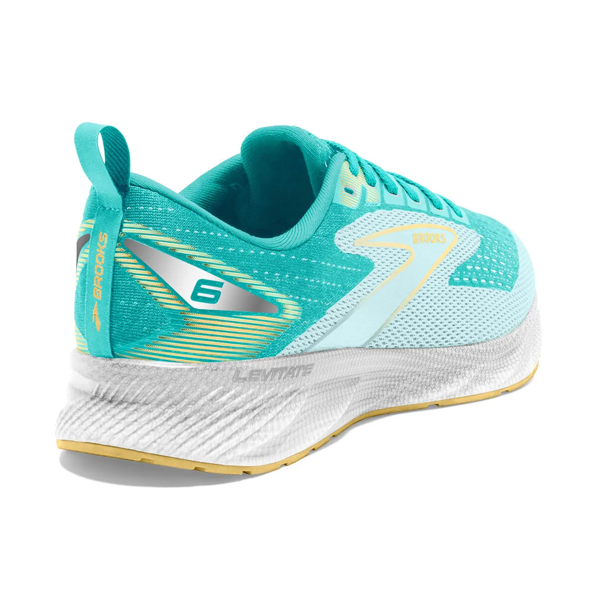 Brooks Levitate 6 Womens | Aruba Blue/yellow