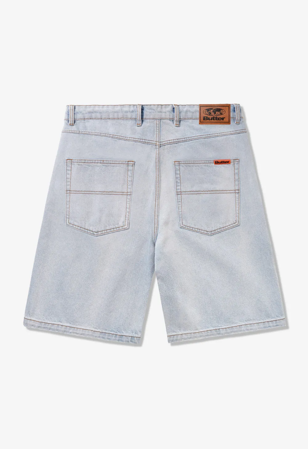 BUTTER GOODS Baggy denim shorts