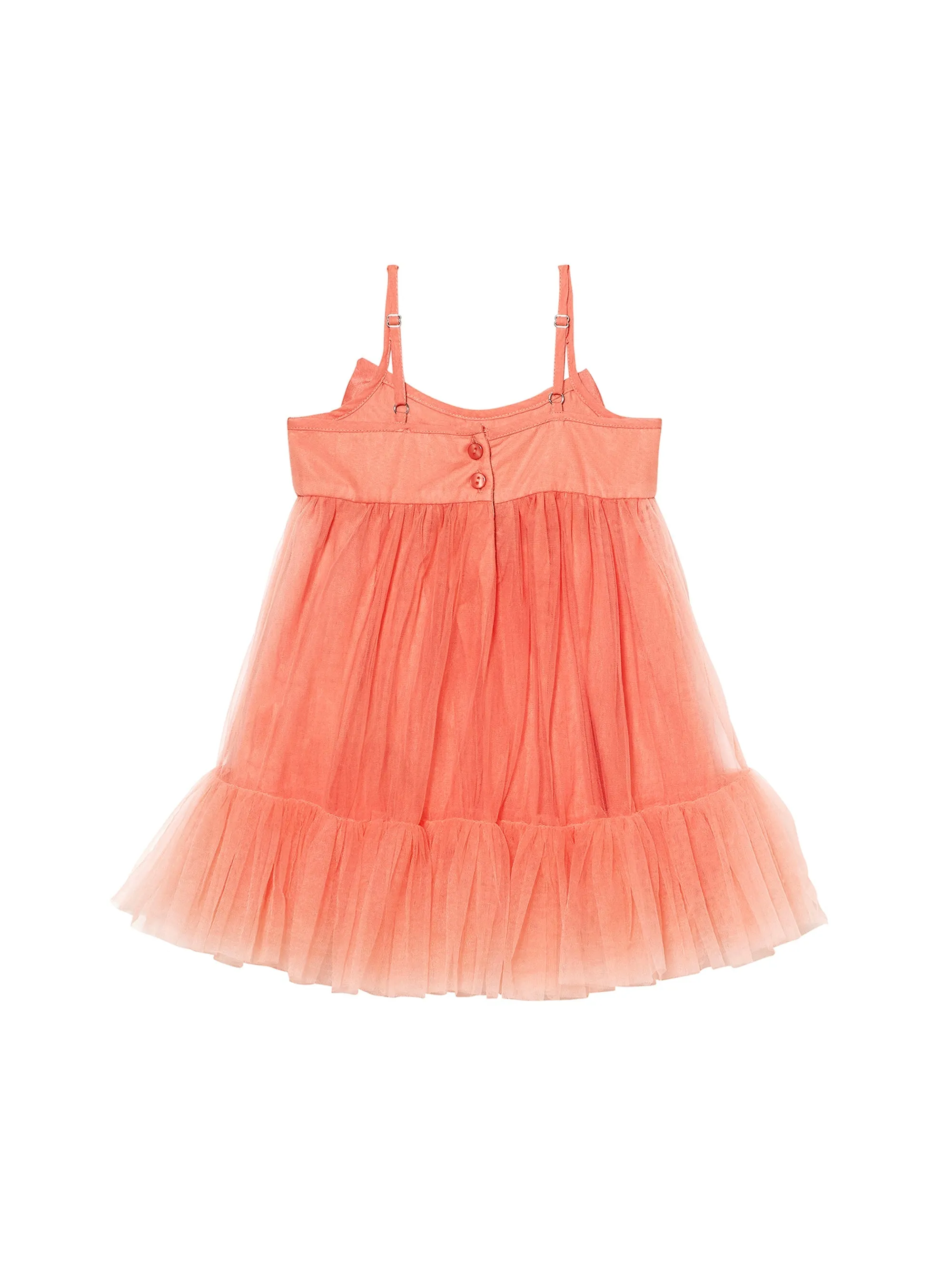 Bébé Simply Pink Tulle Dress