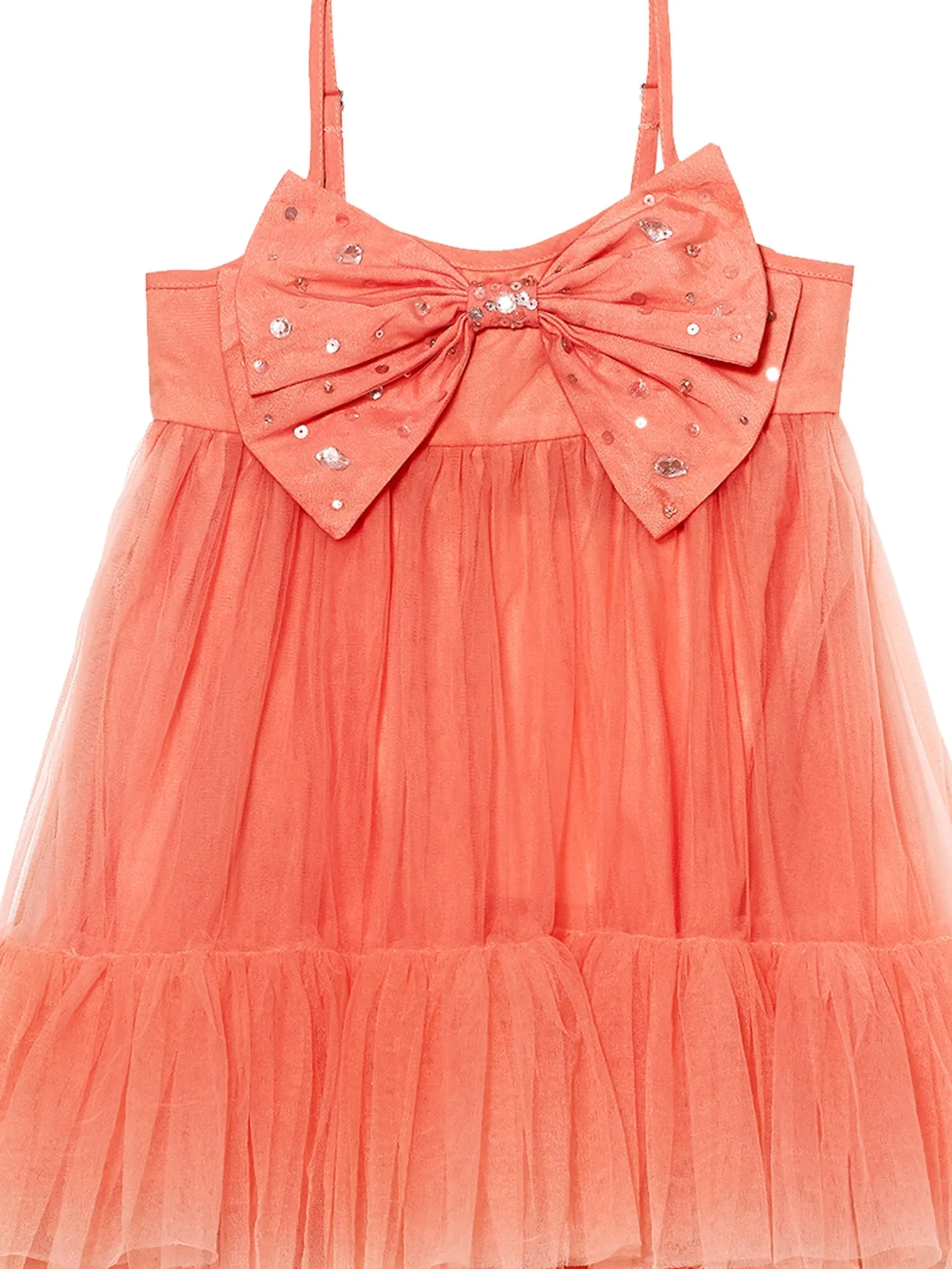 Bébé Simply Pink Tulle Dress