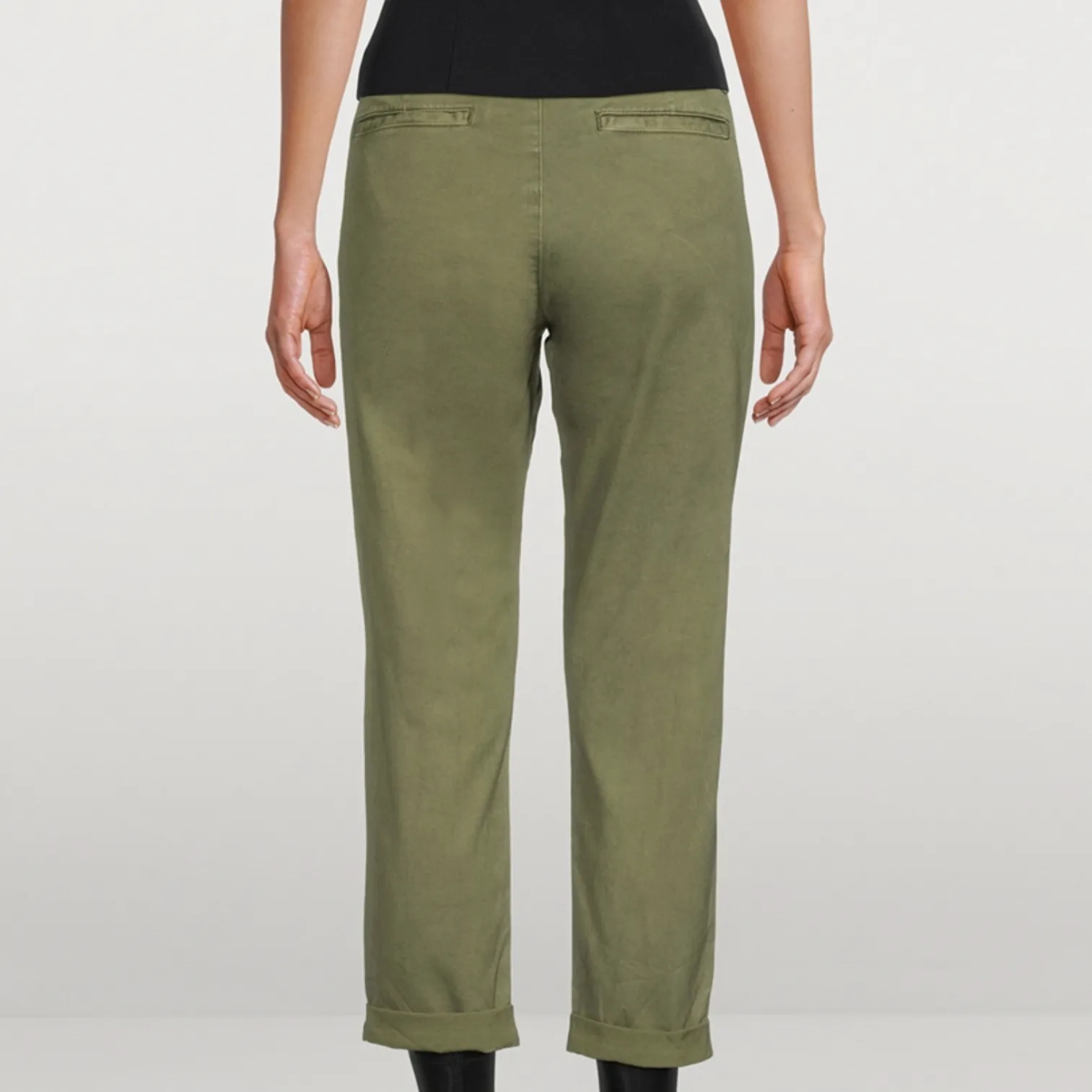 Caden Straight-Leg Tailored Trousers (Succulent)