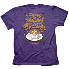 Cherished Girl Cup Overflowing Christian T-Shirt