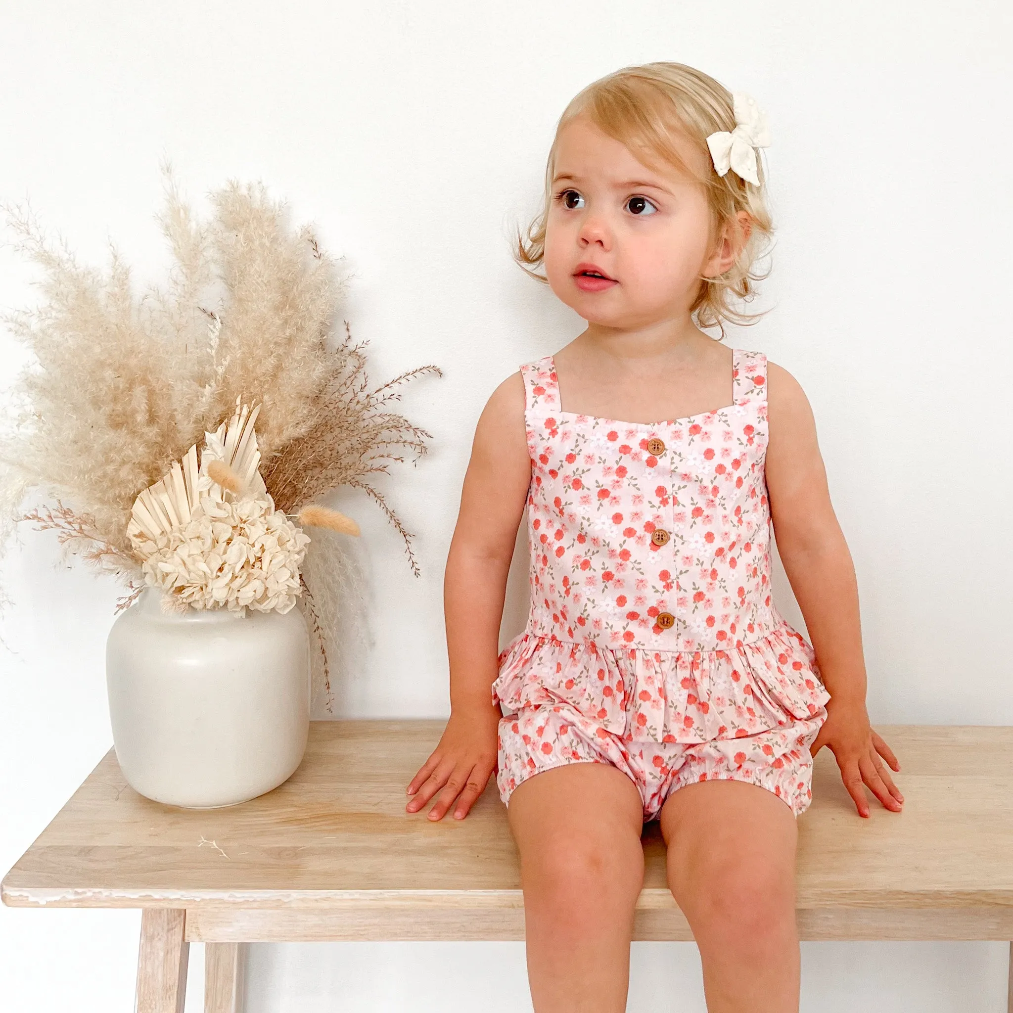 Coco Button Top & Shorts Set - Pippa