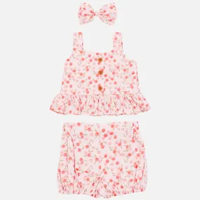 Coco Button Top & Shorts Set - Pippa