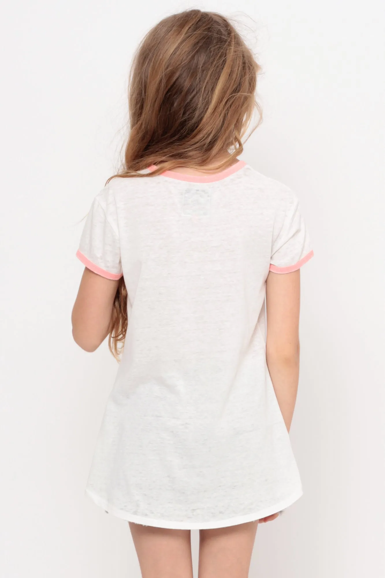 Crazy Words | Pocket Ringer Top - Ivory