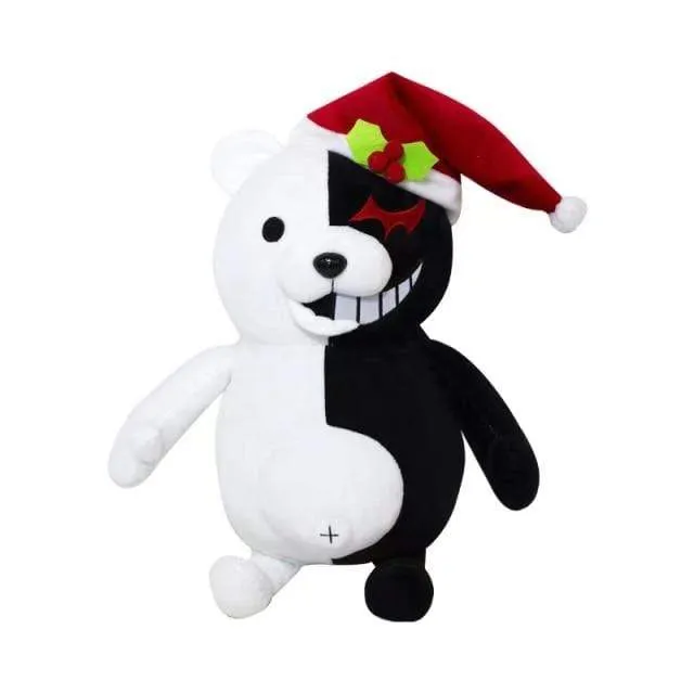 Dangan Ronpa Super Danganronpa 2 Monokuma Black & White Bear Plush Toy Soft Stuffed Animal Dolls Birthday Gift for Children