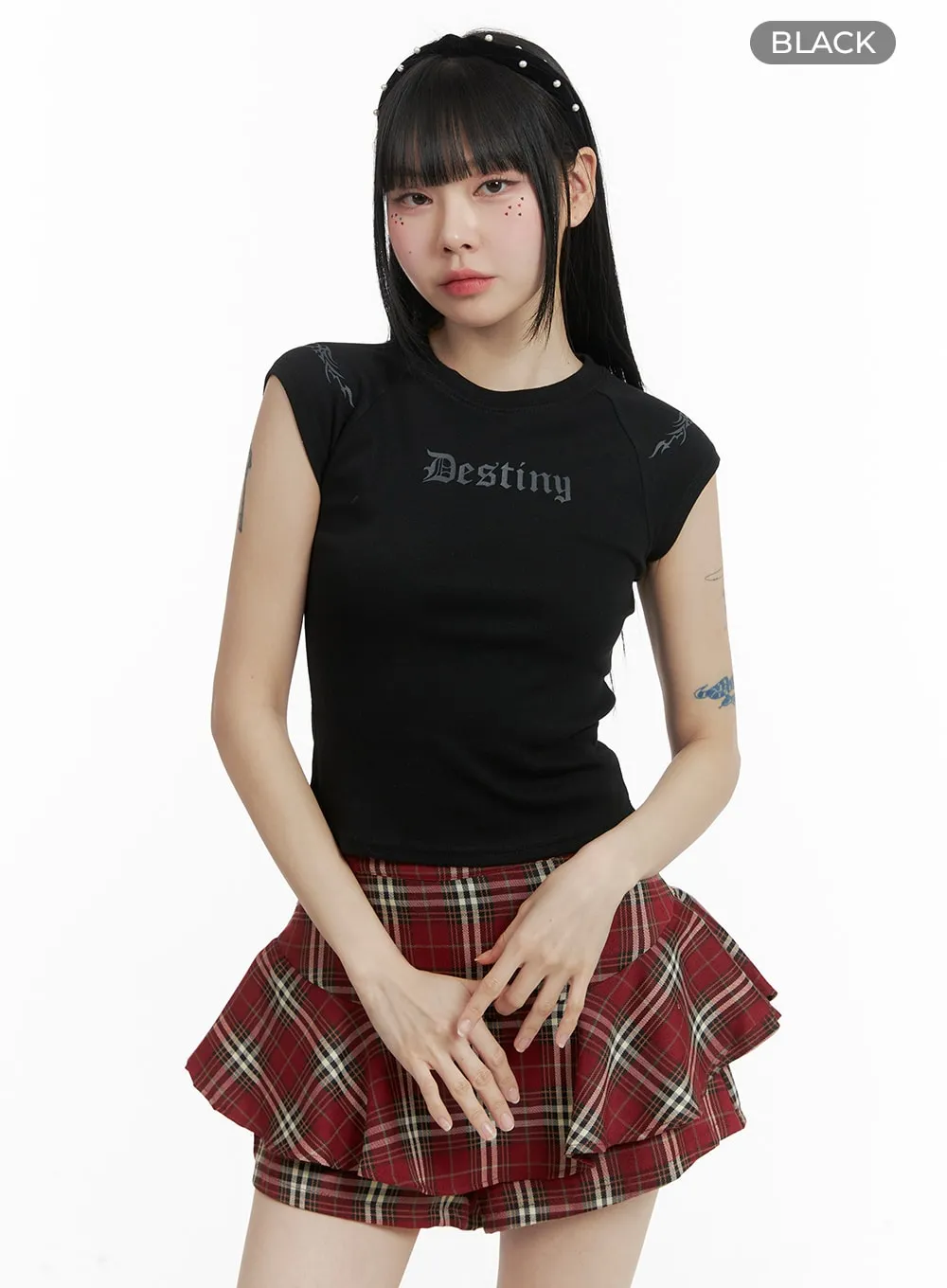 Destiny Cropped Tee OM426