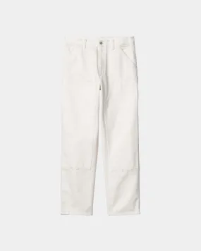 Double Knee Pant - Denim | White (rinsed)