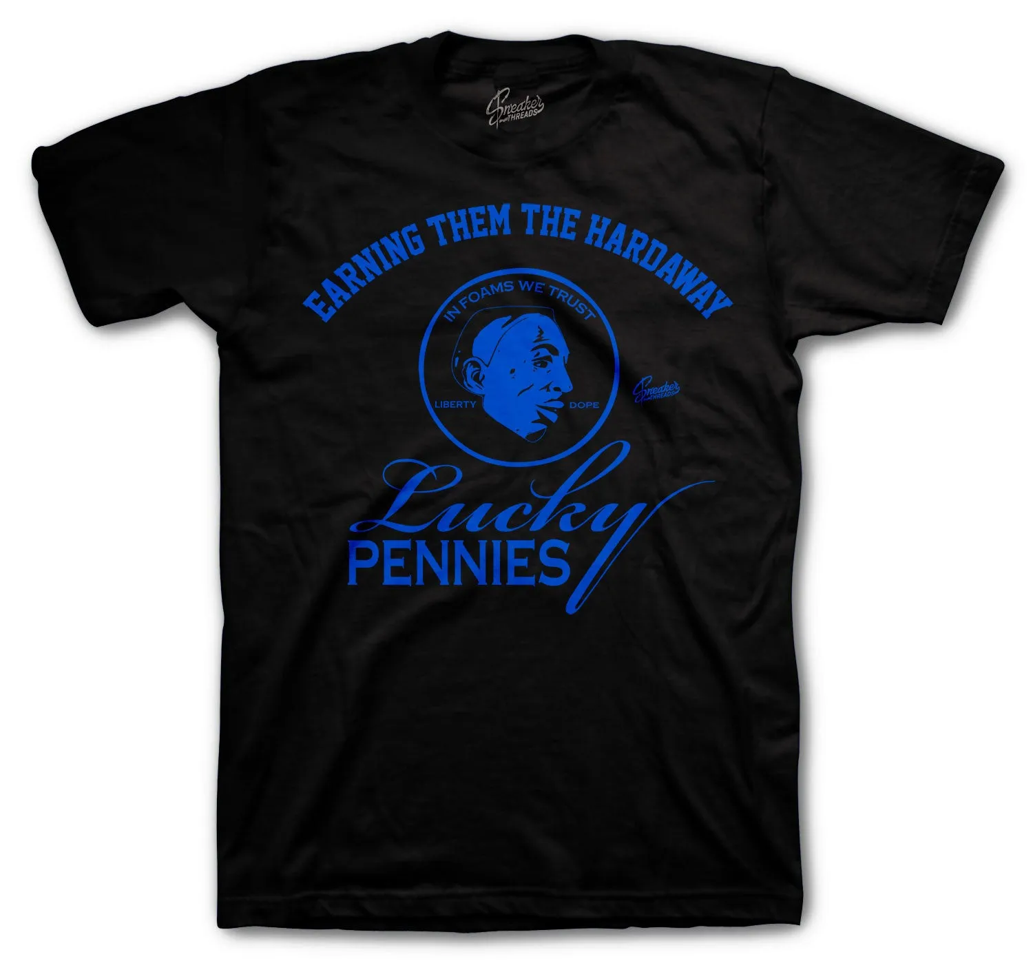 Foamposite 1996 All Star Shirt - Lucky Pennies - Black