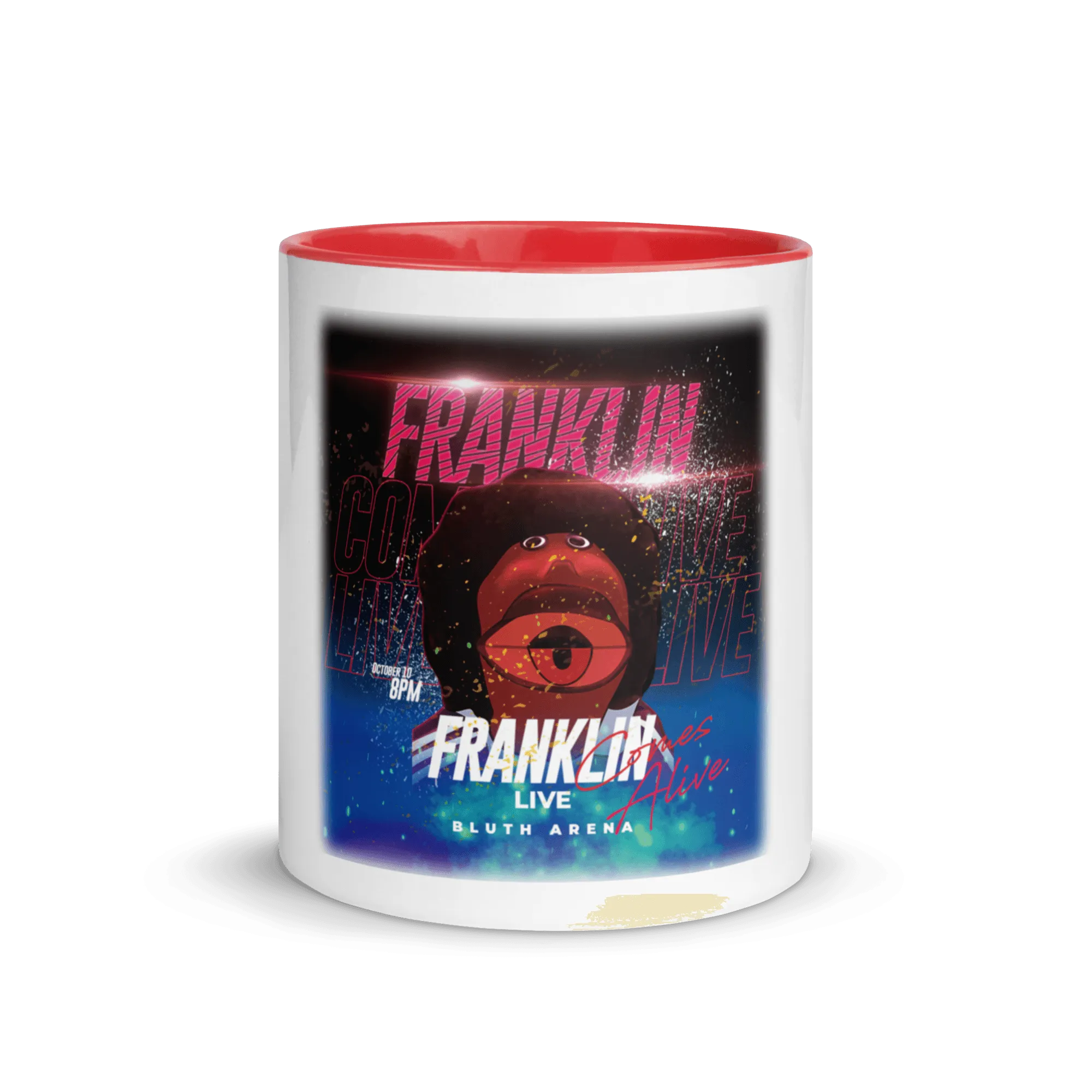 Franklin Comes Alive Live Mug with Color Inside