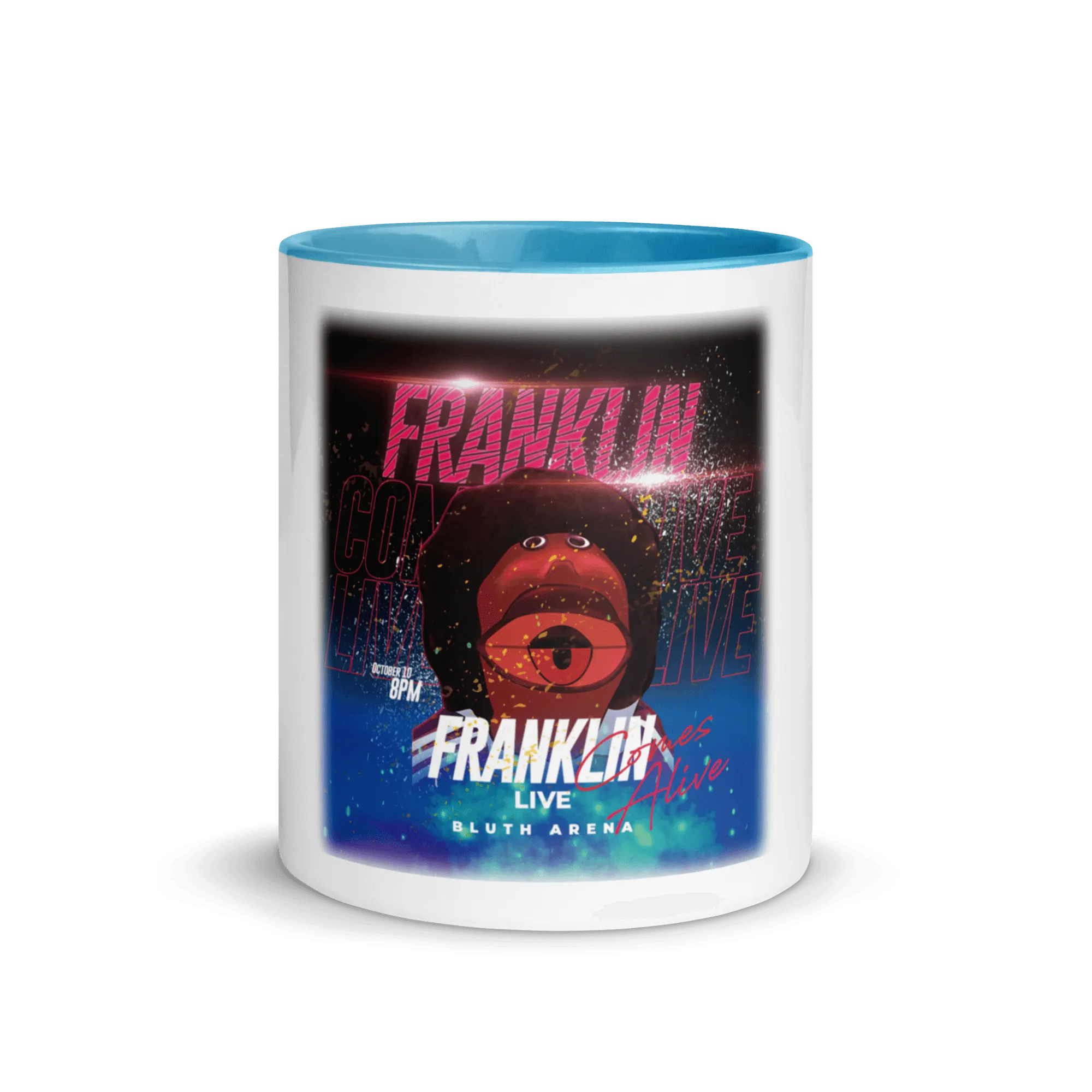 Franklin Comes Alive Live Mug with Color Inside