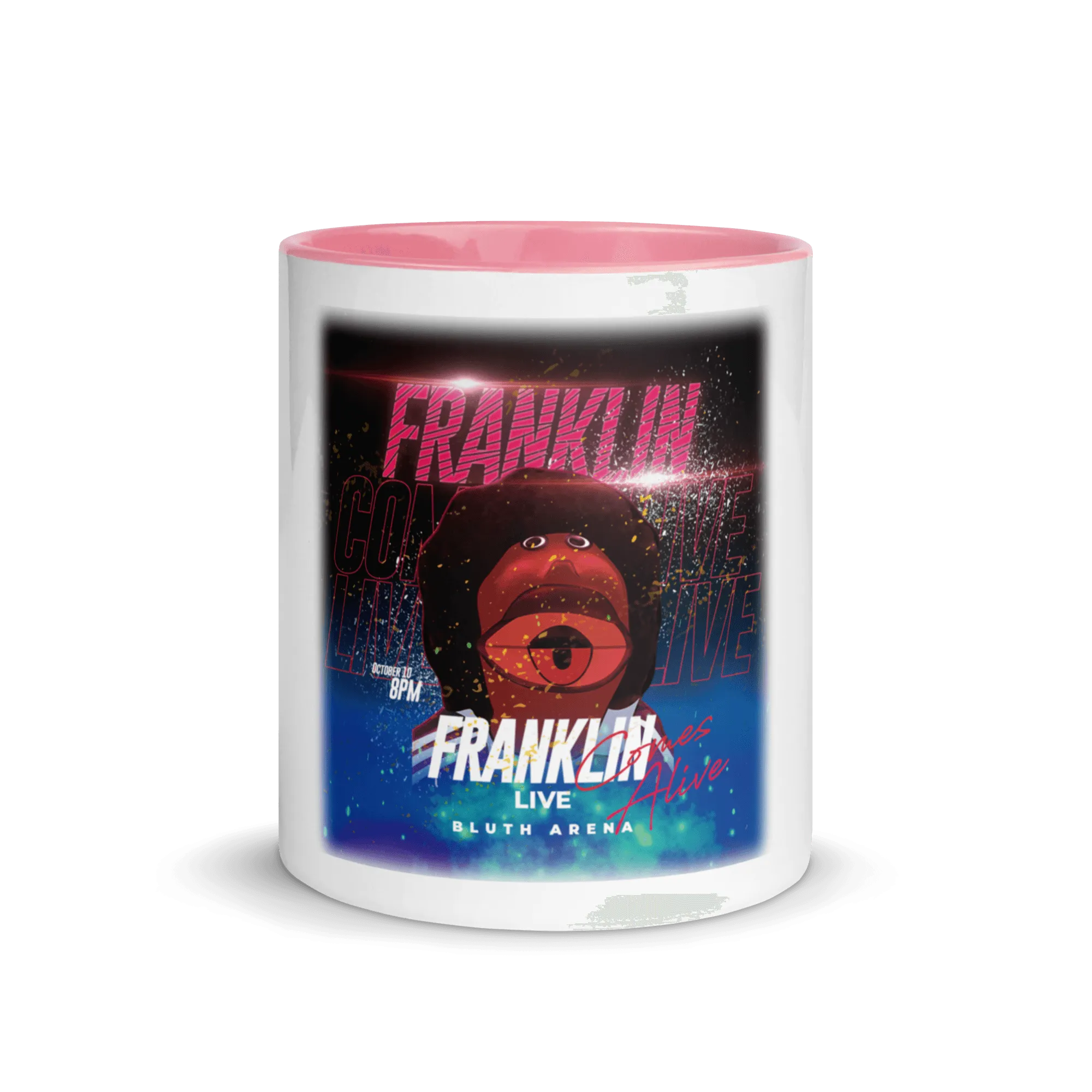 Franklin Comes Alive Live Mug with Color Inside