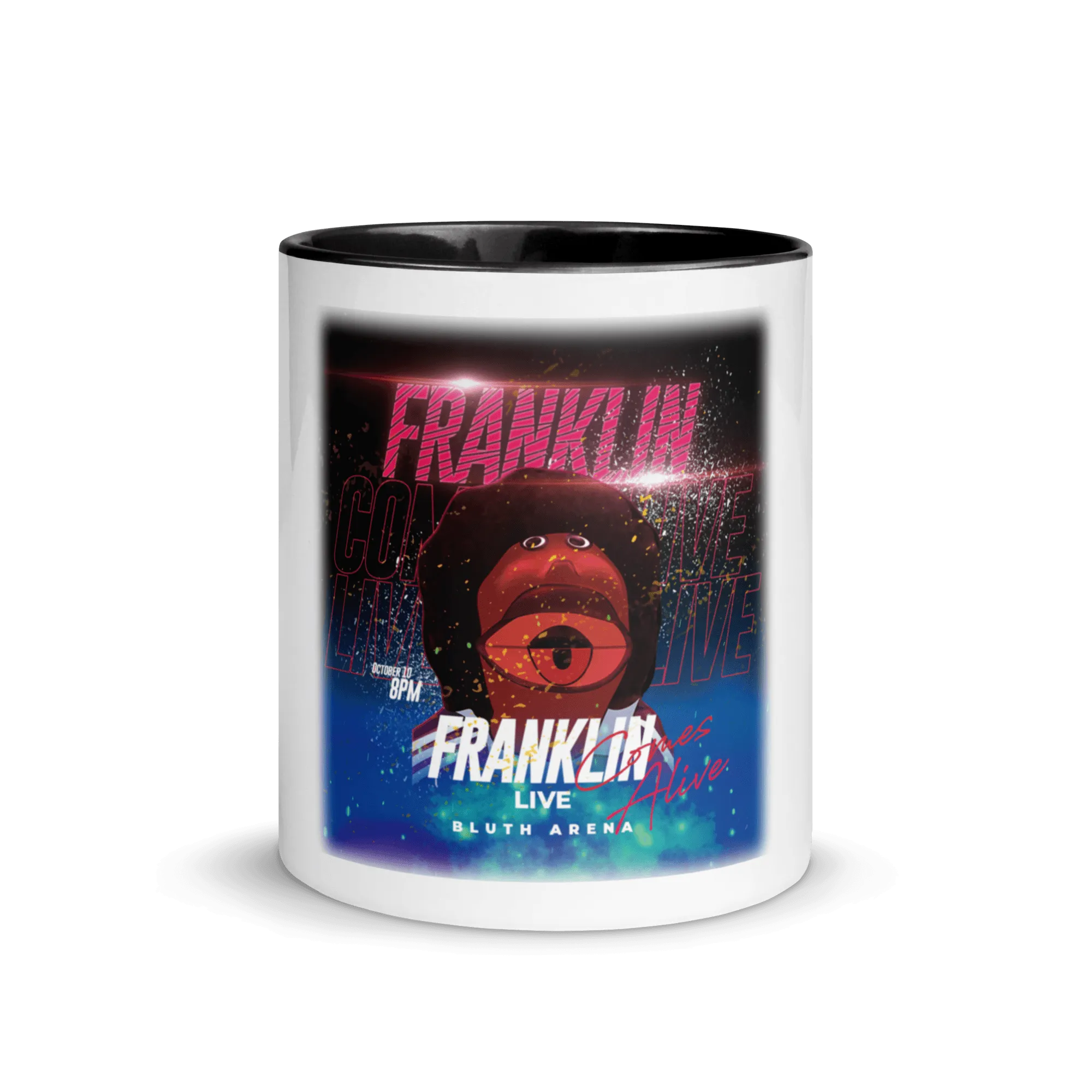 Franklin Comes Alive Live Mug with Color Inside