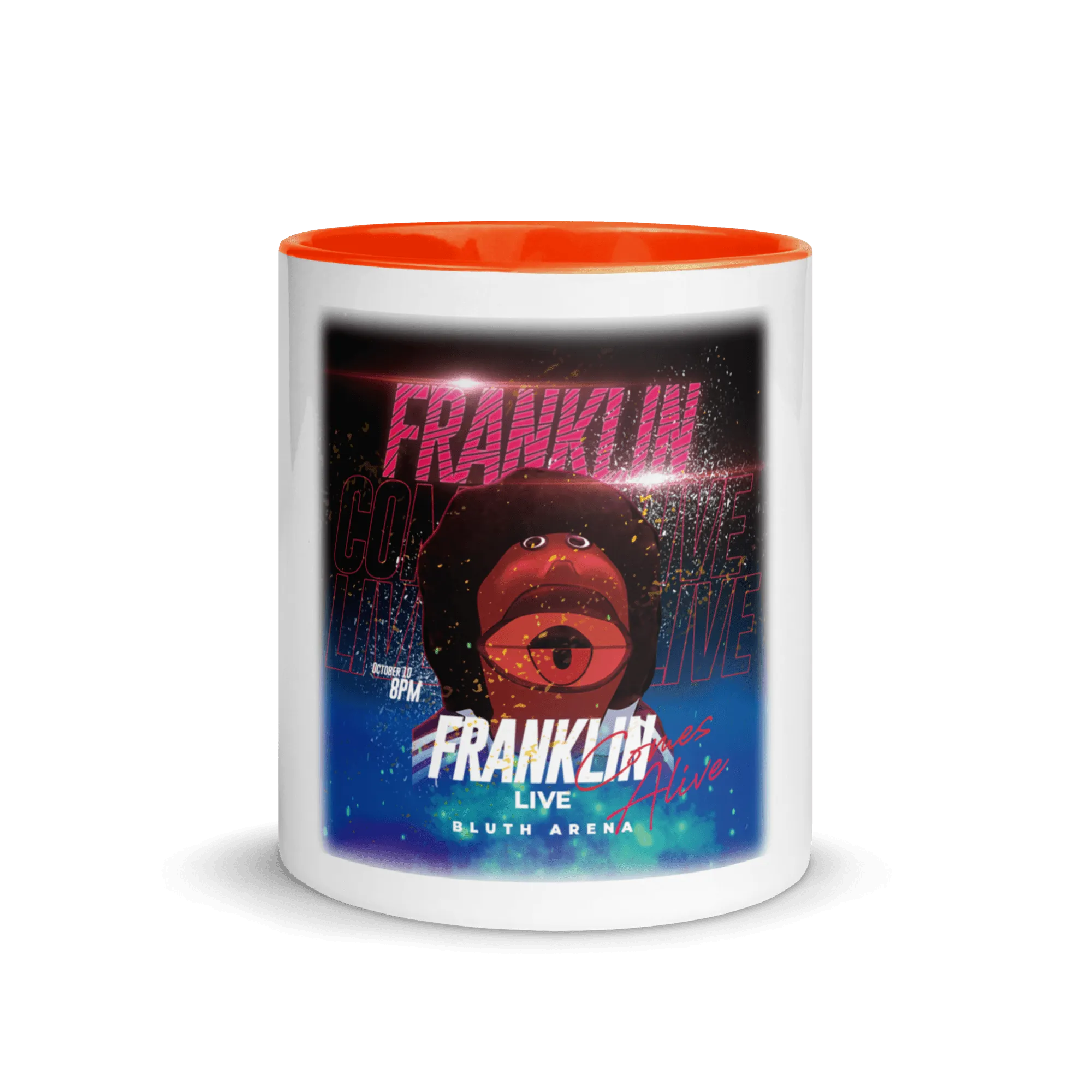 Franklin Comes Alive Live Mug with Color Inside