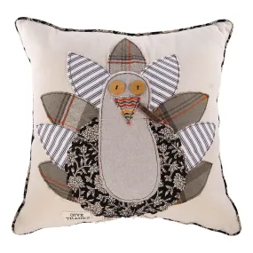 Give Thanks Turkey Pillow