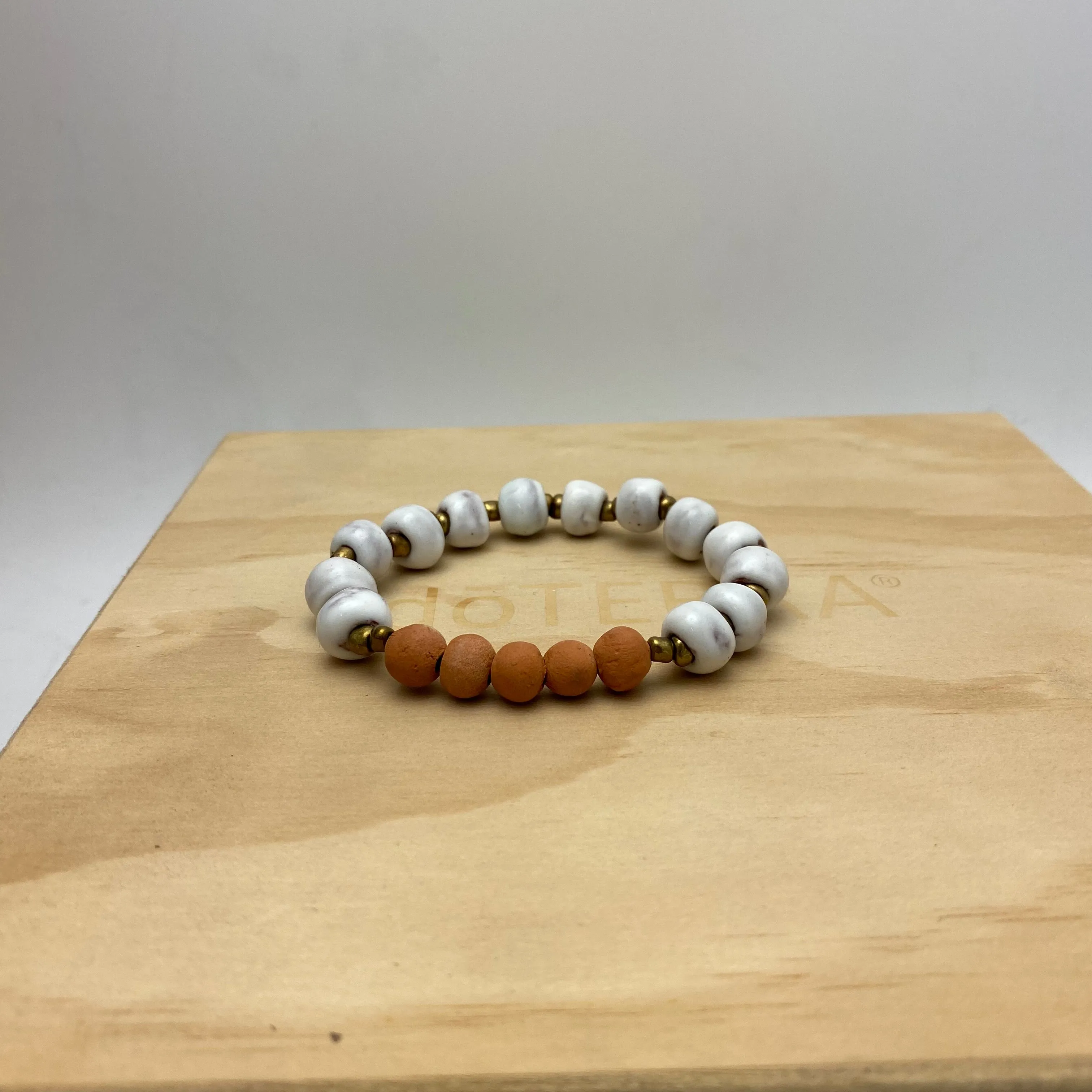 Glazed Aromatherapy Bracelet