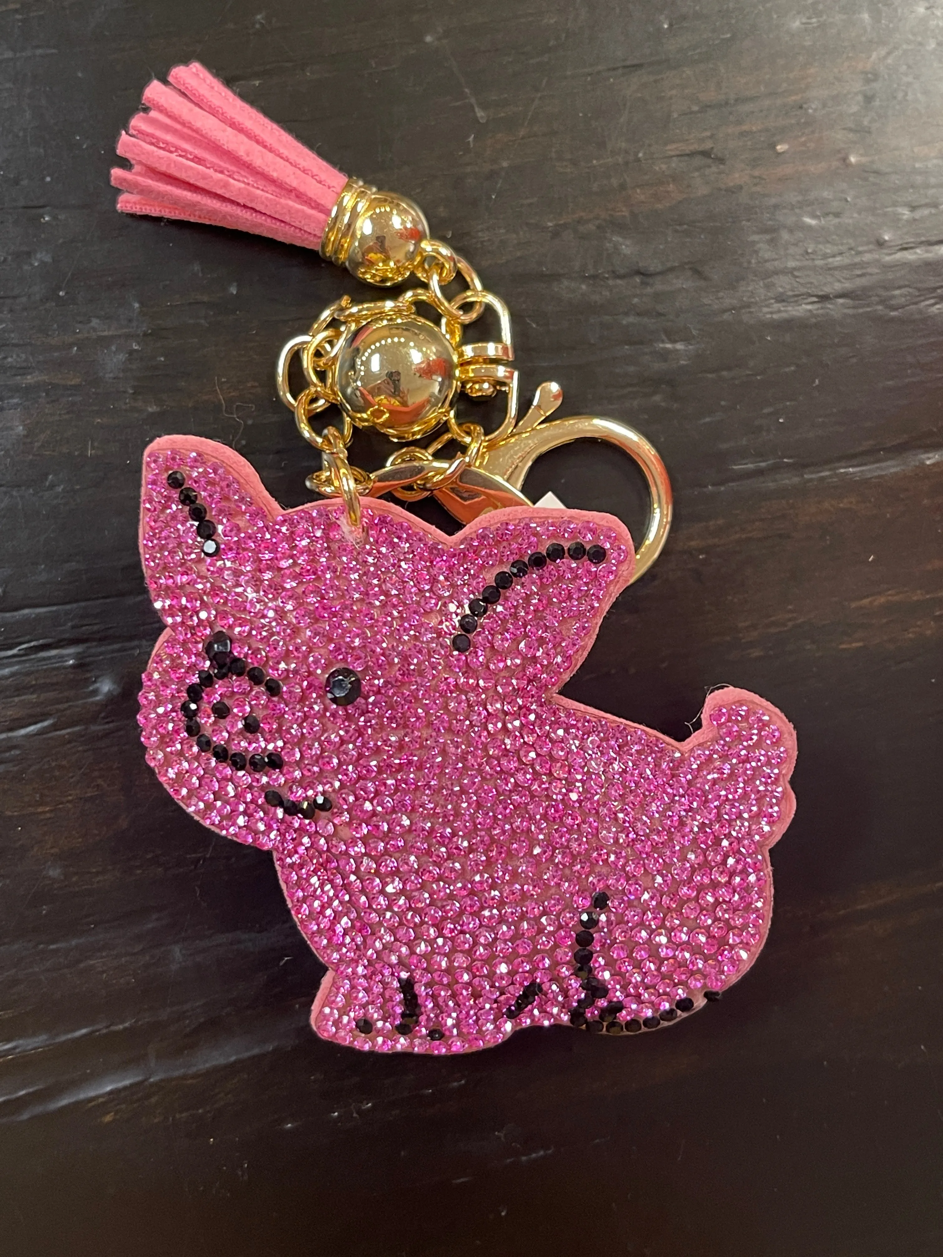 Glittered Keychains