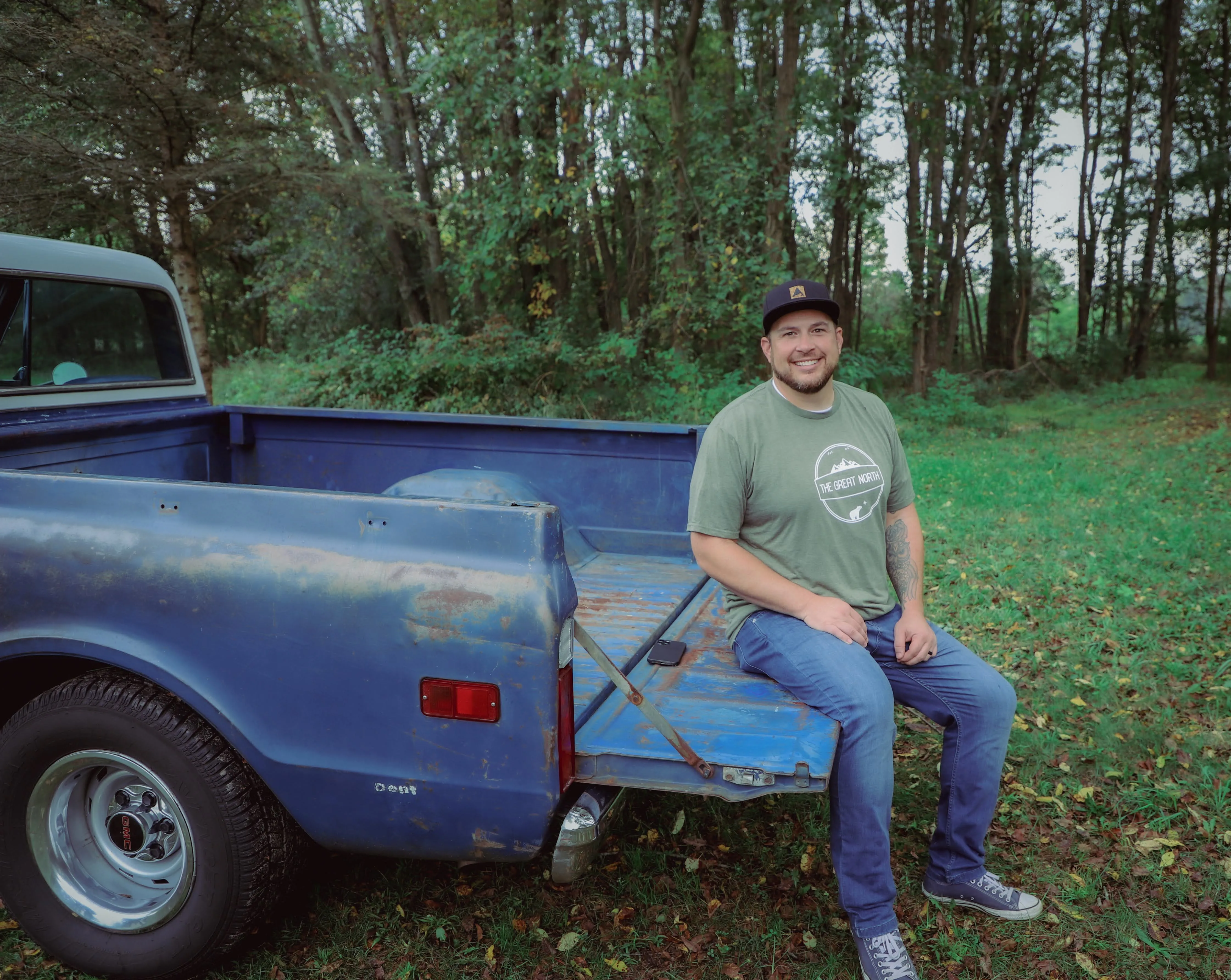 Green Frost Adventure Tee Men's