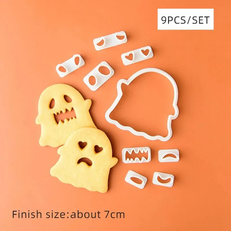 Halloween Ghost Face Cutter & Stamp