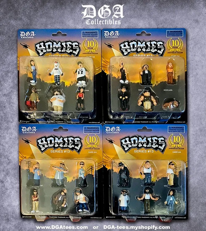 Homies Series 13 - Bulk Blister Card - 3 Complete Sets