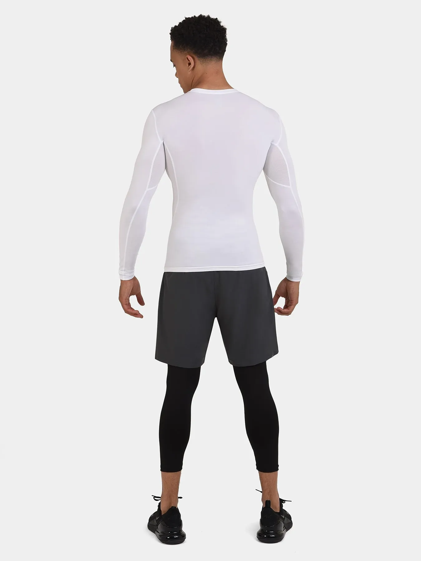 Hyperfusion Compression Base Layer Long Sleeve Crew Neck For Men